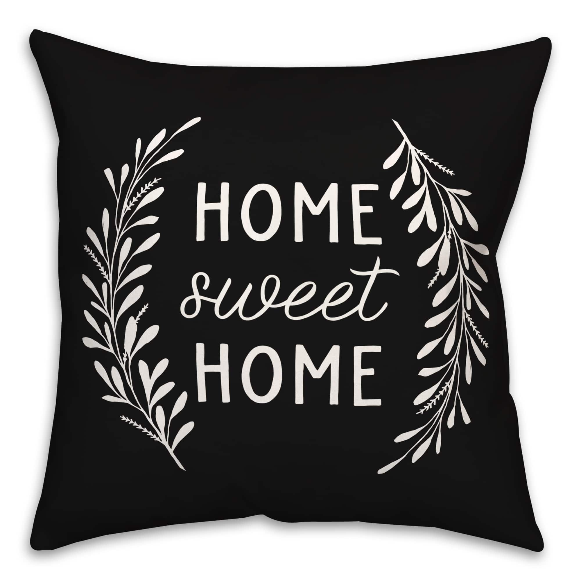 18" x 18" Home Sweet Home Versatile Throw Pillow